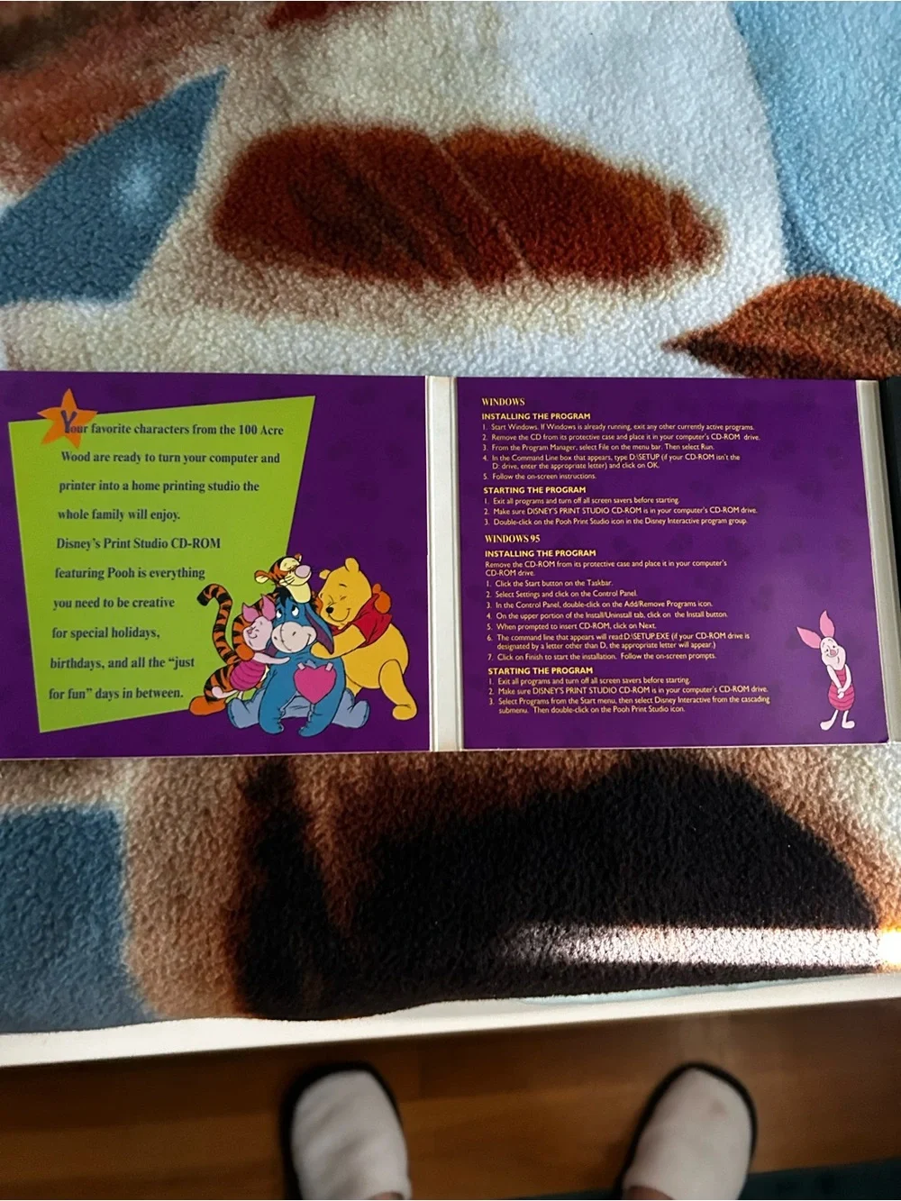 Disney Print Studio Kit - CD game